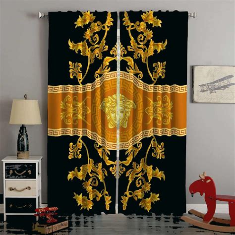 luxury versace curtains|versace curtains for living room.